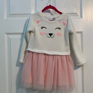 polar bear cute kids dress